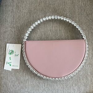 Dusty Rose Evening Bag